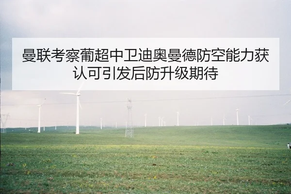 曼联考察葡超中卫迪奥曼德防空能力获认可引发后防升级期待
